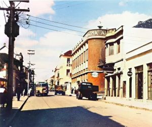 Rua Coronel Cláudio (década de 1950)