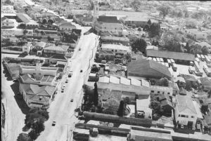 Vista aérea de Uvaranas (década de 1980)