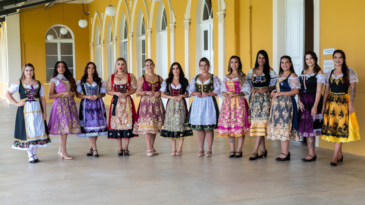 Fesuva 2026 apresenta candidatas ao Concurso da Rainha em Ponta Grossa