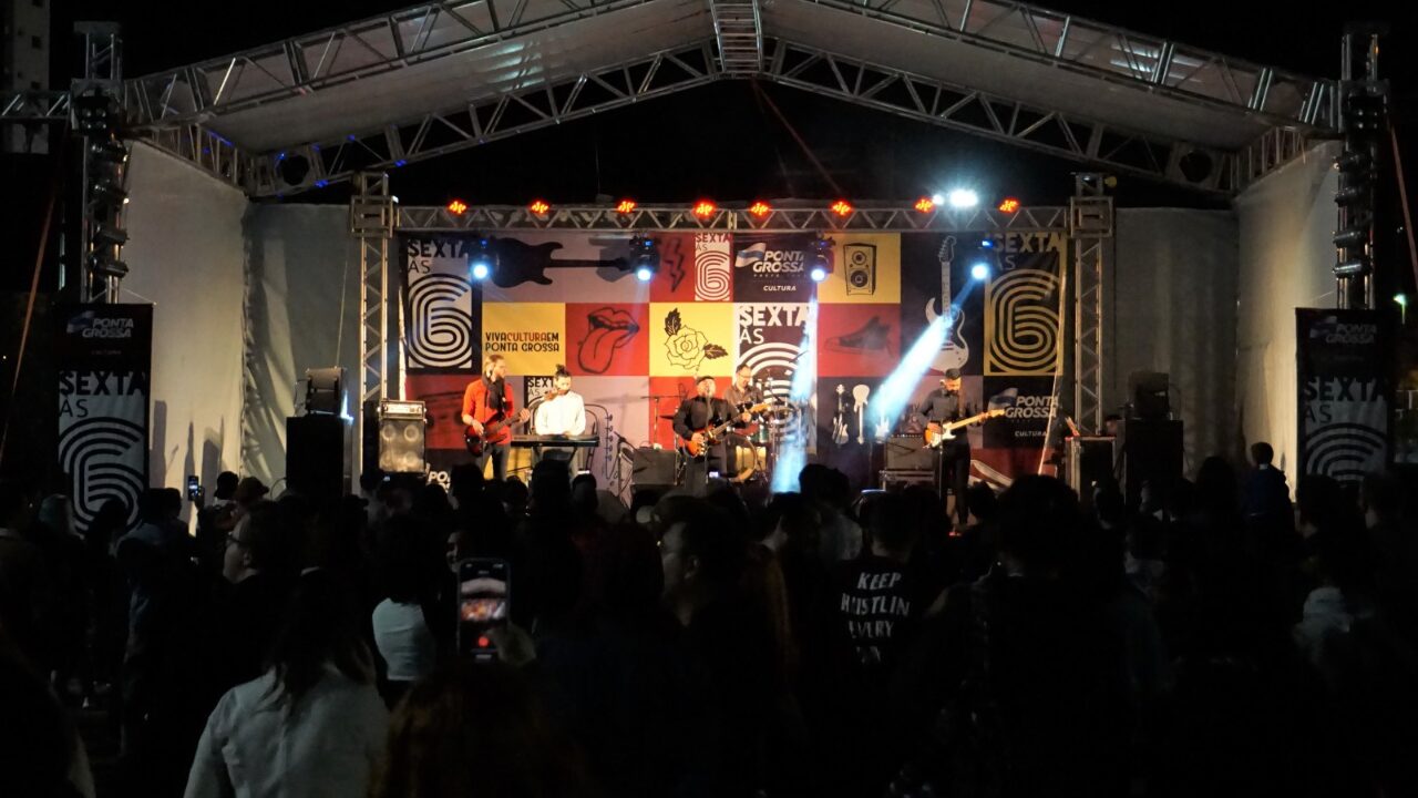 Sexta às Seis abre inscrições para bandas se apresentarem na edição 2026 em Ponta Grossa
