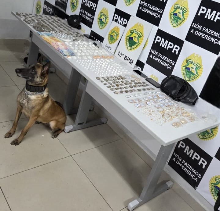 Operação Omnis intercepta quilos de drogas e prende trio durante patrulhamento em Curitiba